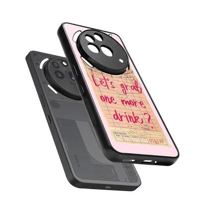 Last Call sleek nothing phone 3a pro cover with tempered glass back and TPU edges