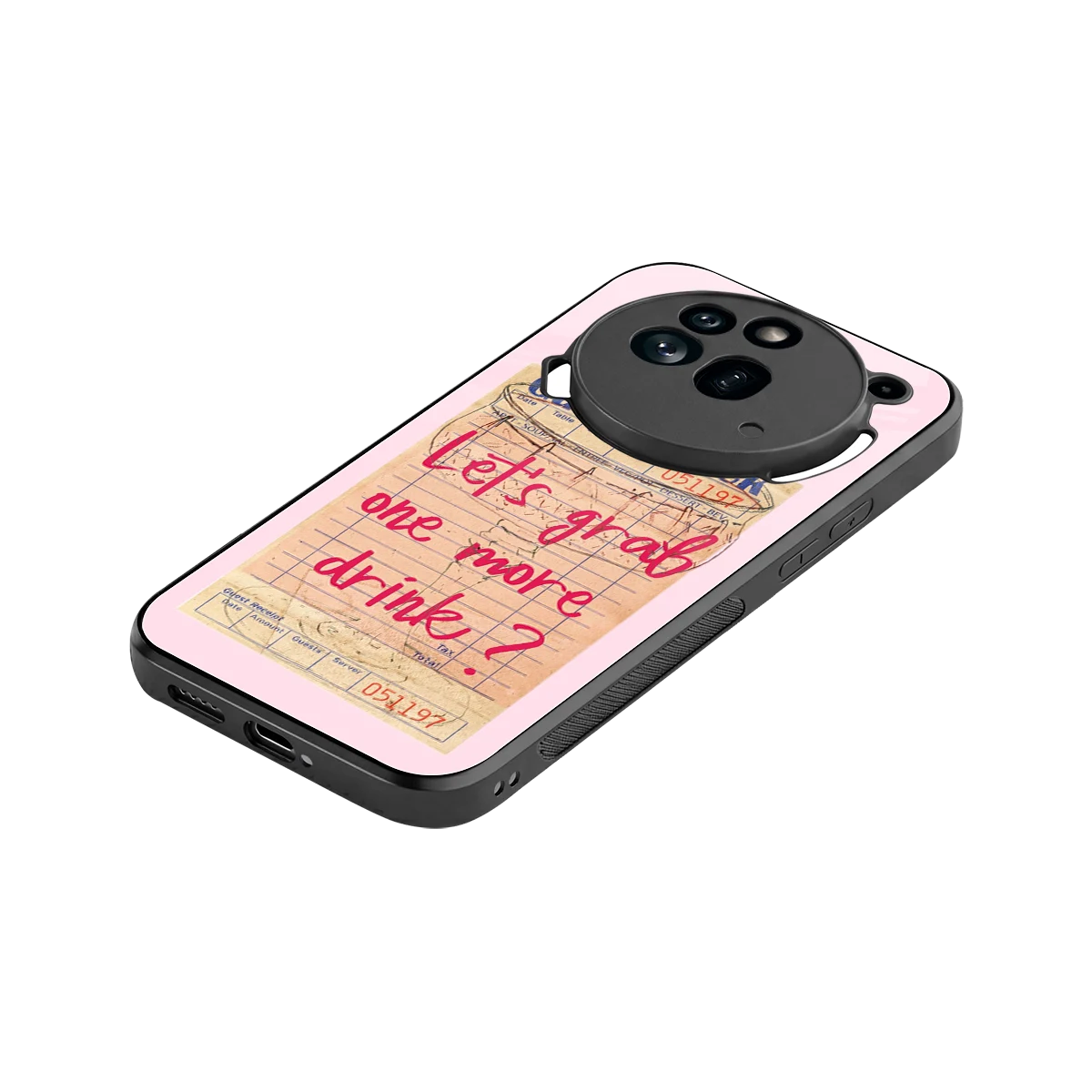 Last Call stylish phone case for nothing phone 3a pro | glossy glass and slim fit