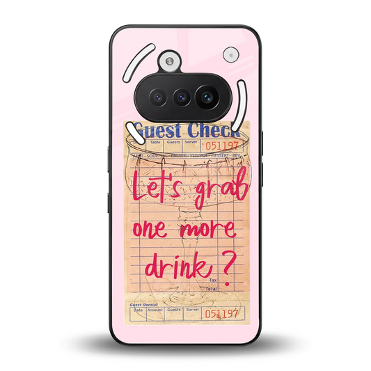 Last Call back phone cover | glass case for nothing phone 3a