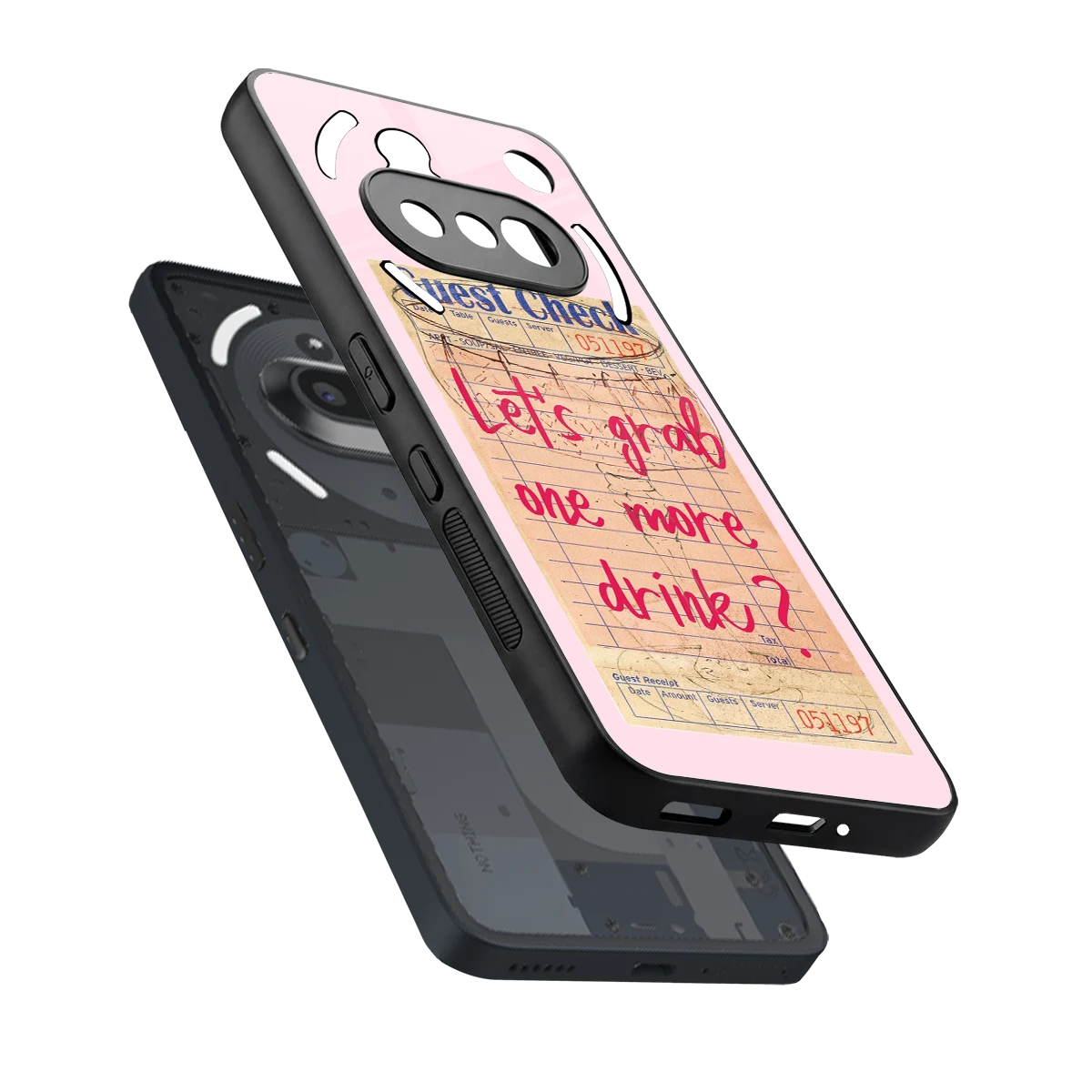 Last Call sleek nothing phone 3a cover with tempered glass back and TPU edges