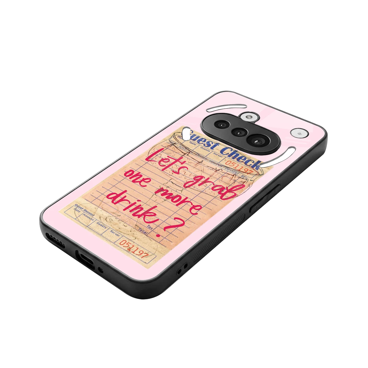 Last Call stylish phone case for nothing phone 3a | glossy glass and slim fit
