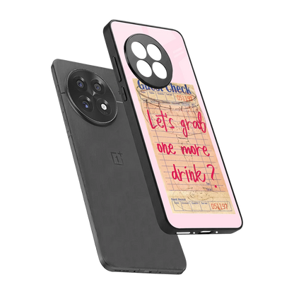 Last Call sleek oneplus 13r cover with tempered glass back and TPU edges