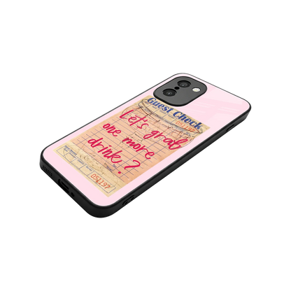 Last Call stylish phone case for oneplus 15r | glossy glass and slim fit