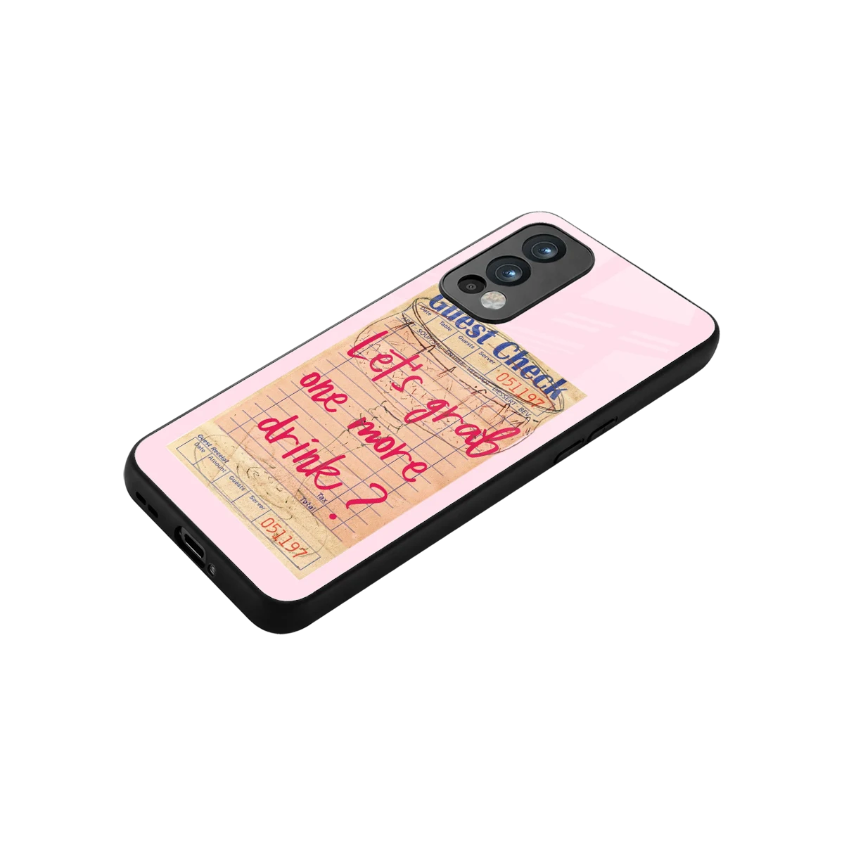 Last Call stylish phone case for oneplus nord 2 | glossy glass and slim fit