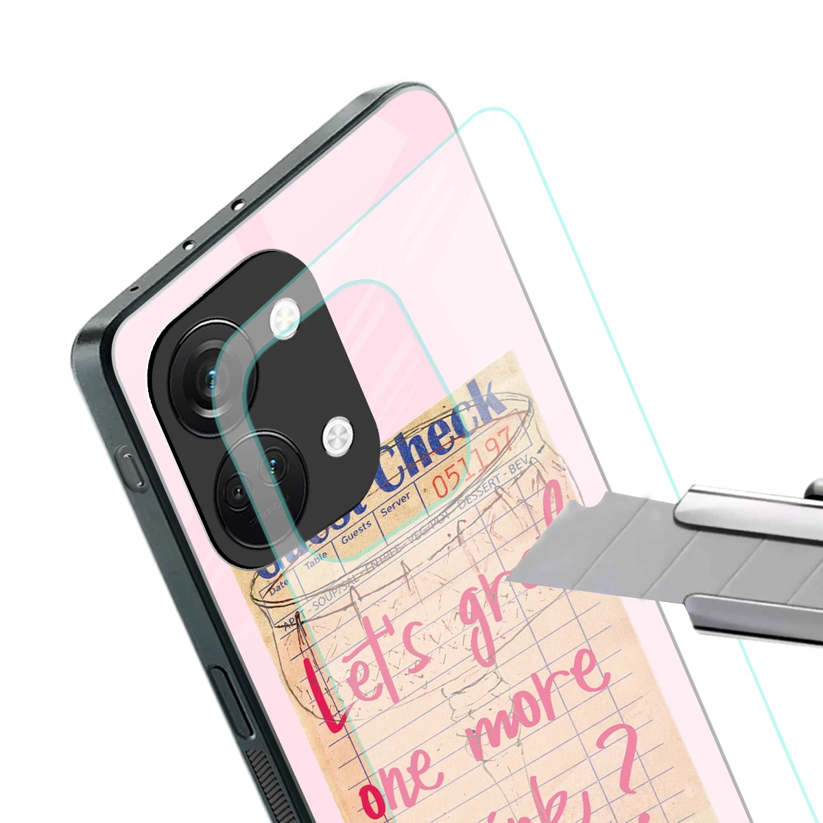 Last Call stylish phone case for oneplus nord 3 | glossy glass and slim fit