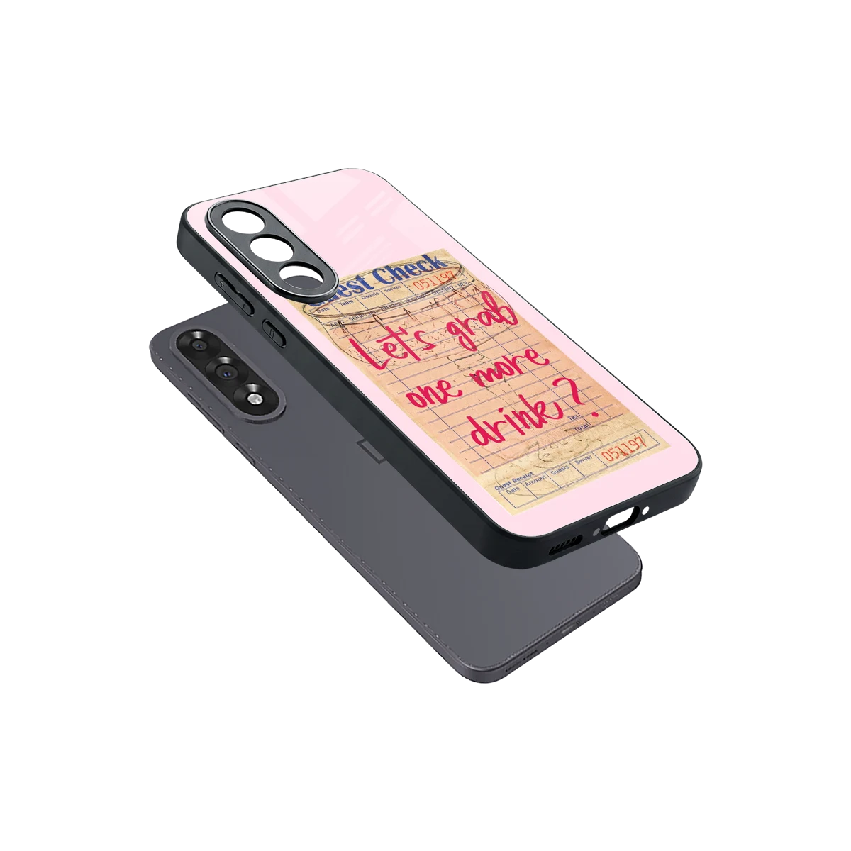 Last Call sleek oneplus nord 5 cover with tempered glass back and TPU edges