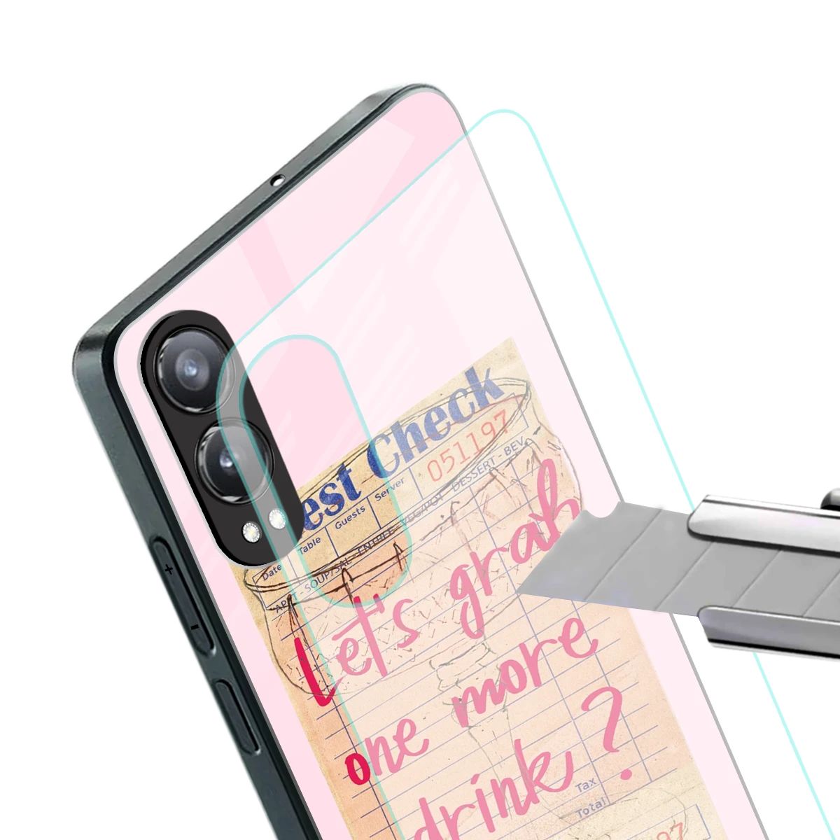 Last Call stylish phone case for oneplus nord ce 4 lite | glossy glass and slim fit