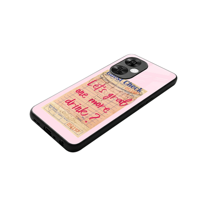 Last Call stylish phone case for oneplus nord ce 3 lite | glossy glass and slim fit