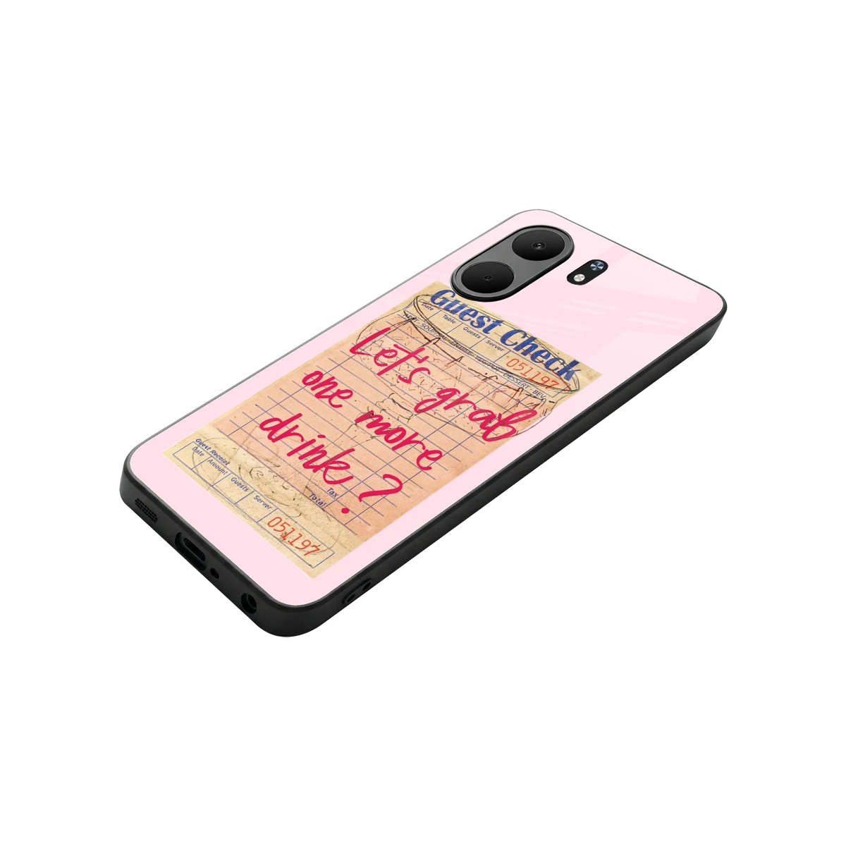Last Call stylish phone case for oppo a5x 5g | glossy glass and slim fit