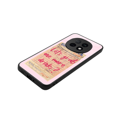 Last Call stylish phone case for oppo f29 pro 5g | glossy glass and slim fit