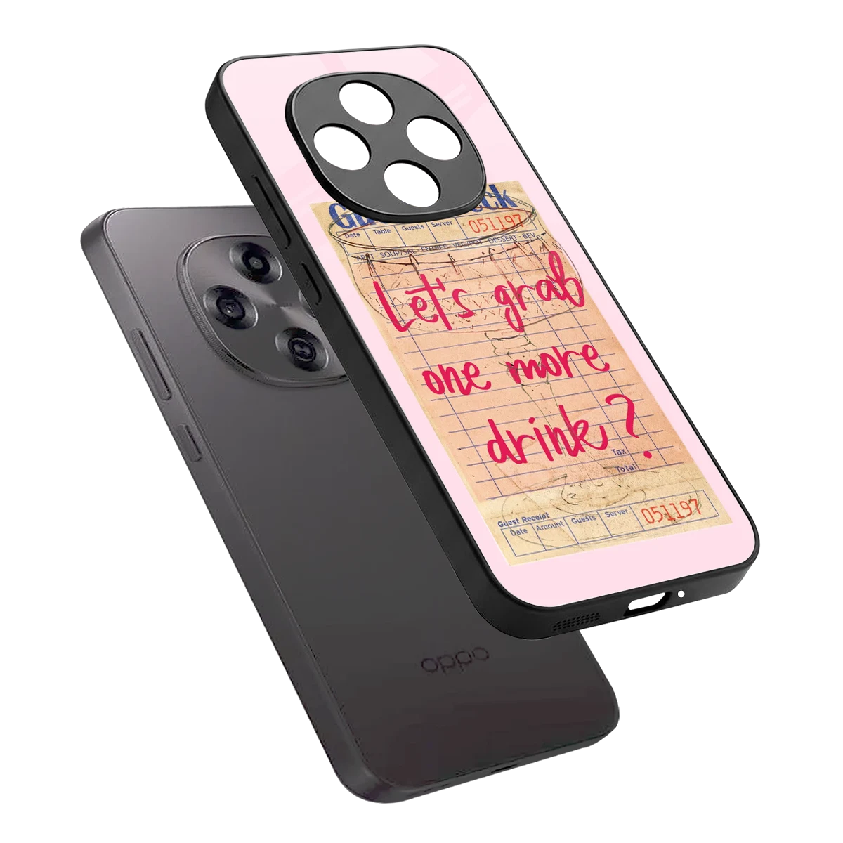 Last Call sleek oppo f31 pro 5g cover with tempered glass back and TPU edges