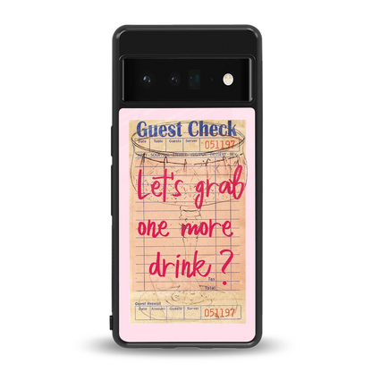 Last Call back phone cover | glass case for google pixel 6 pro