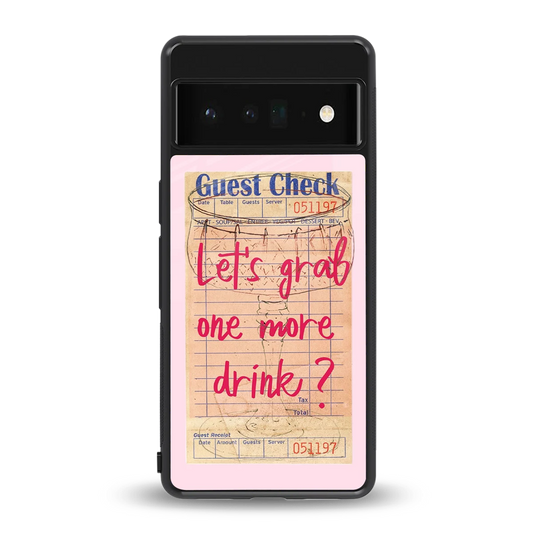 Last Call back phone cover | glass case for google pixel 6 pro