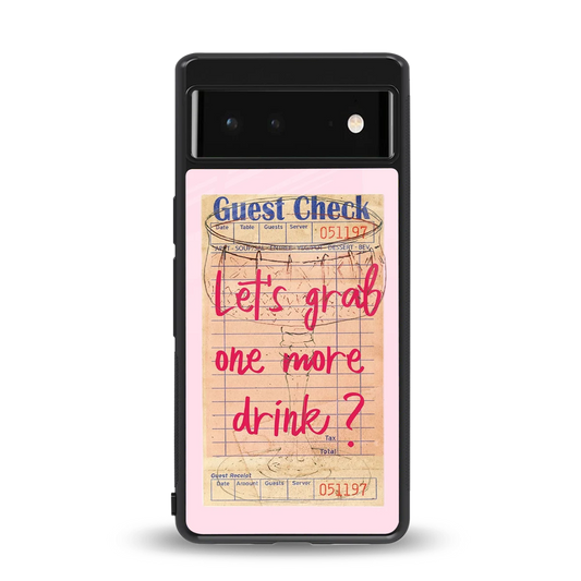 Last Call back phone cover | glass case for google pixel 6