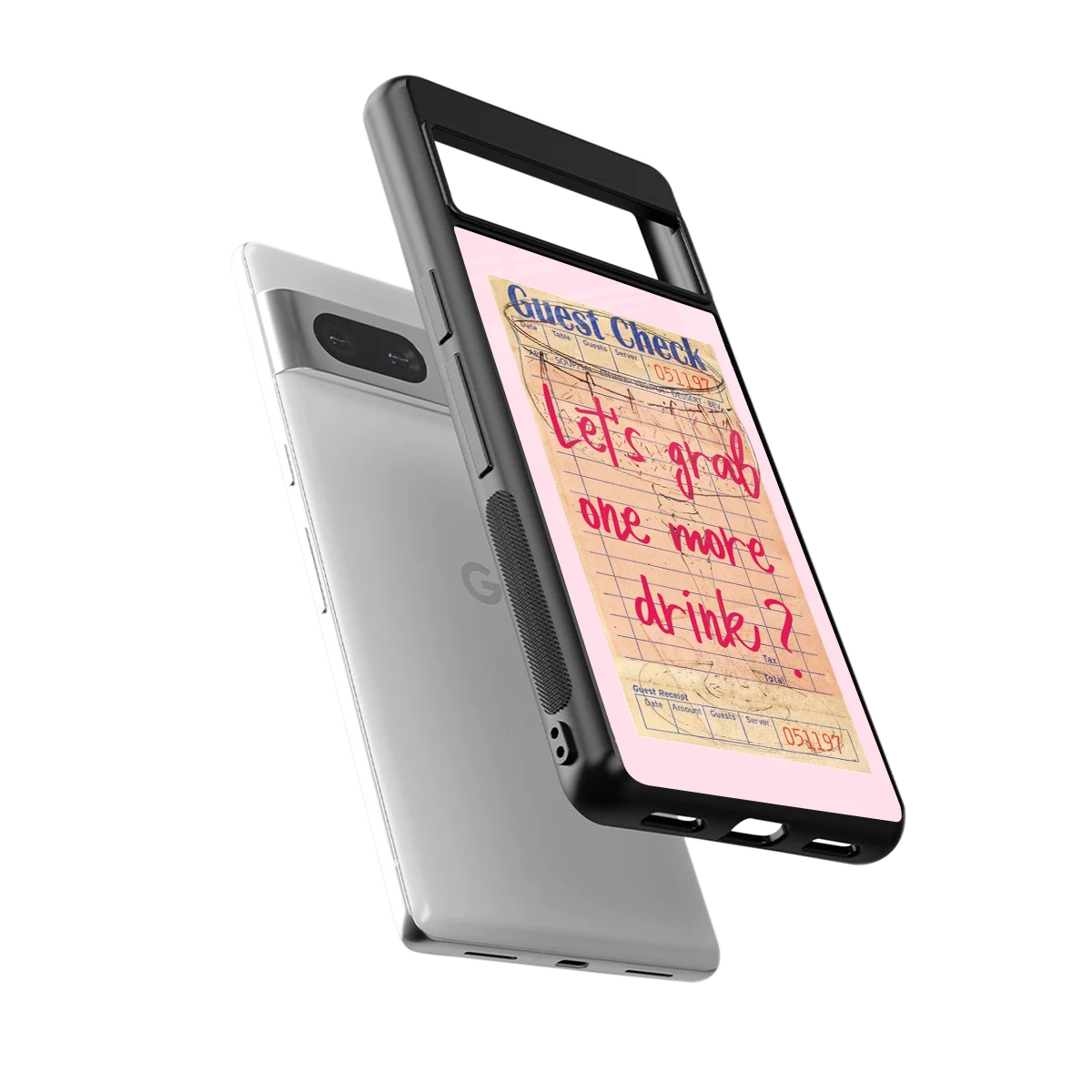 Last Call sleek google pixel 7a cover with tempered glass back and TPU edges