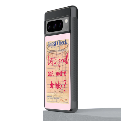 Last Call stylish phone case for google pixel 8 pro | glossy glass and slim fit