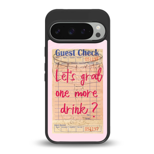 Last Call back phone cover | glass case for google pixel 9 pro xl