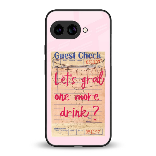 Last Call back phone cover | glass case for google pixel 10a