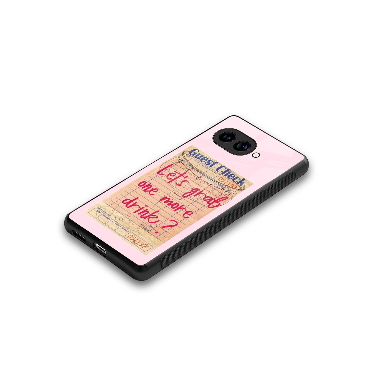 Last Call stylish phone case for google pixel 10a | glossy glass and slim fit