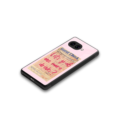 Last Call stylish phone case for google pixel 10a | glossy glass and slim fit