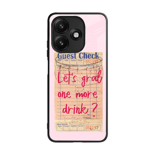 Last Call back phone cover | glass case for redmi 12 5g