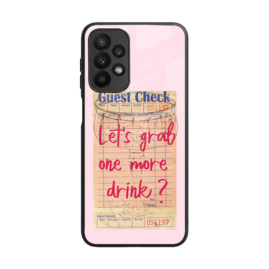 Last Call back phone cover | glass case for samsung galaxy a23