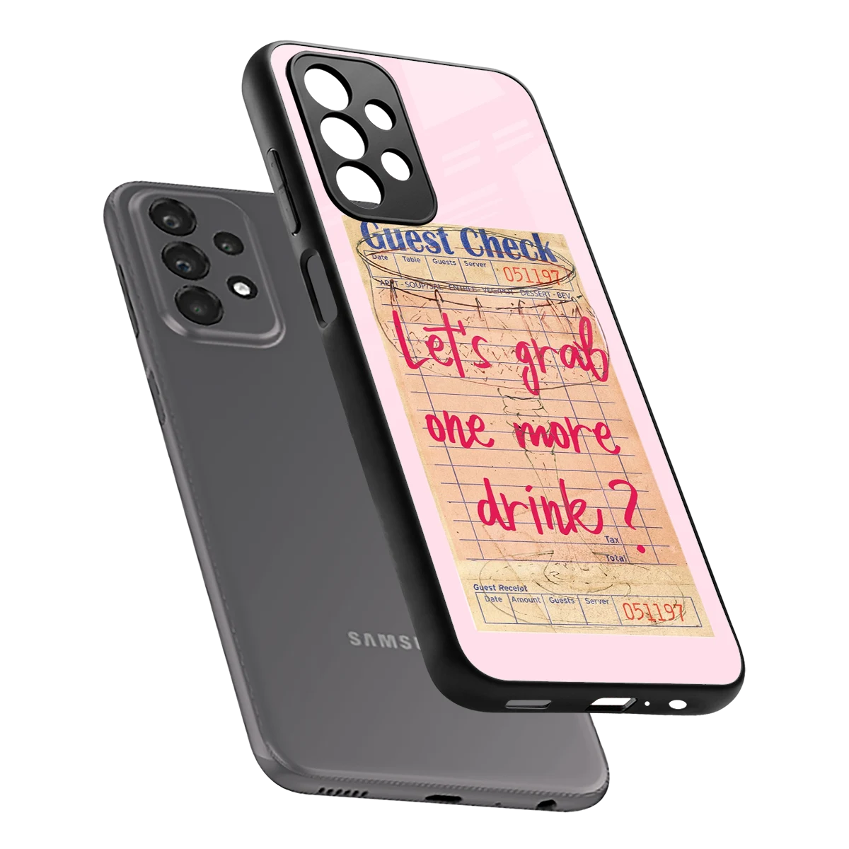 Last Call sleek samsung galaxy a23 cover with tempered glass back and TPU edges