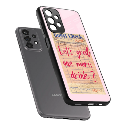 Last Call sleek samsung galaxy a23 cover with tempered glass back and TPU edges