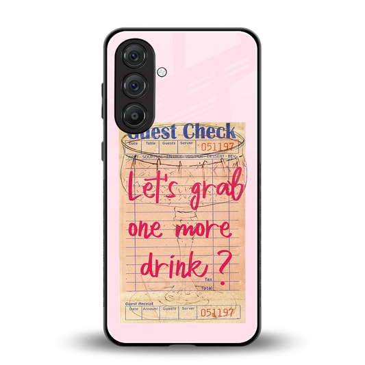 Last Call back phone cover | glass case for samsung galaxy m35 5g