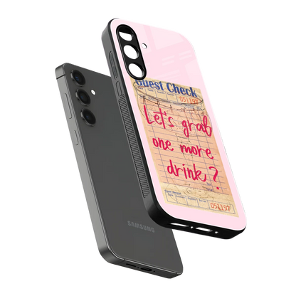 Last Call sleek samsung galaxy m35 5g cover with tempered glass back and TPU edges