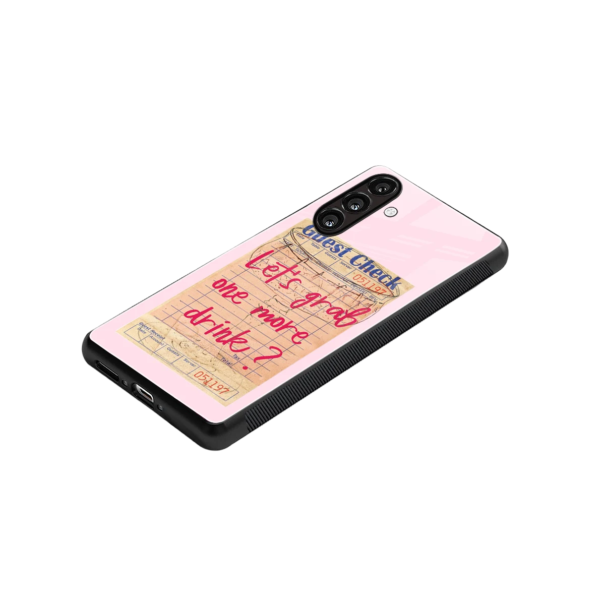 Last Call stylish phone case for samsung galaxy m36 5g | glossy glass and slim fit