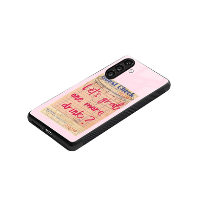 Last Call stylish phone case for samsung galaxy m36 5g | glossy glass and slim fit