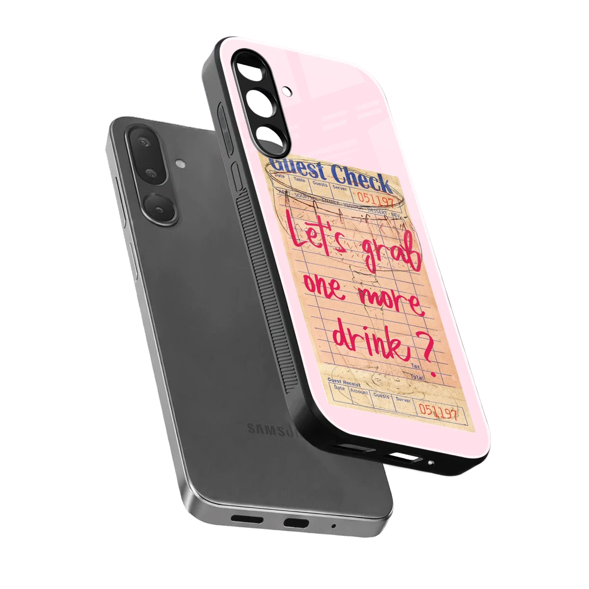 Last Call sleek samsung galaxy m36 5g cover with tempered glass back and TPU edges