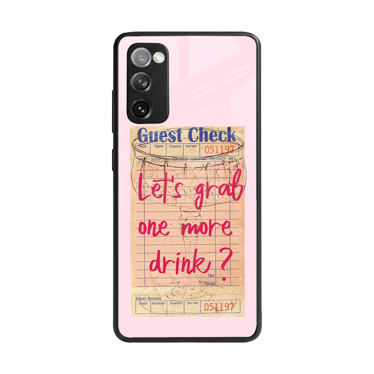 Last Call back phone cover | glass case for samsung galaxy s20 fe