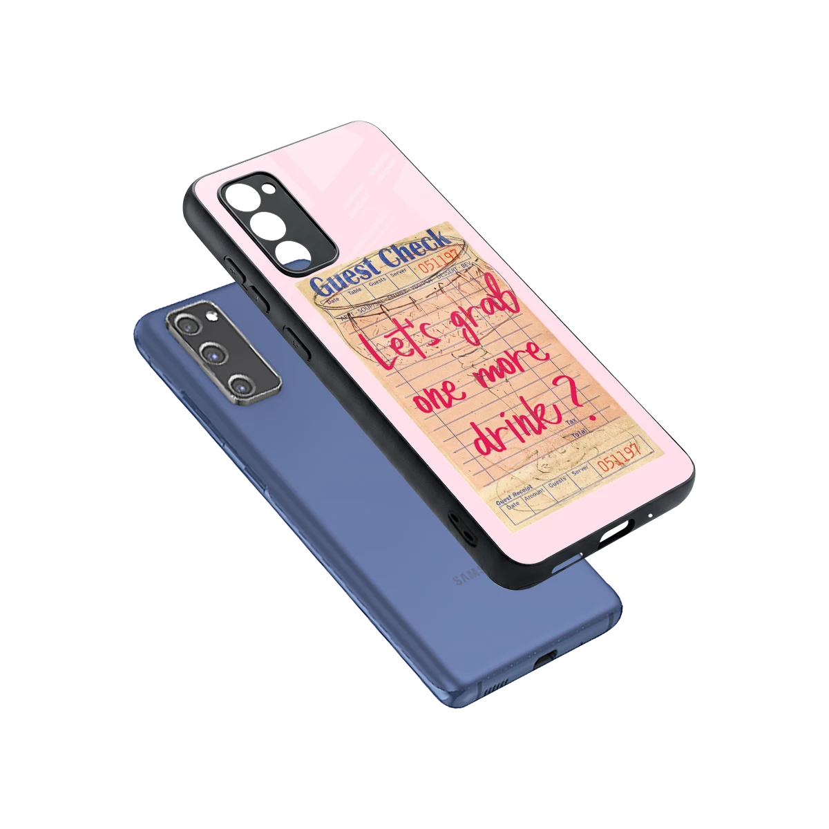 Last Call sleek samsung galaxy s20 fe cover with tempered glass back and TPU edges