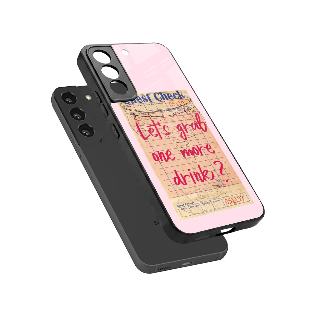 Last Call sleek samsung galaxy s22 cover with tempered glass back and TPU edges