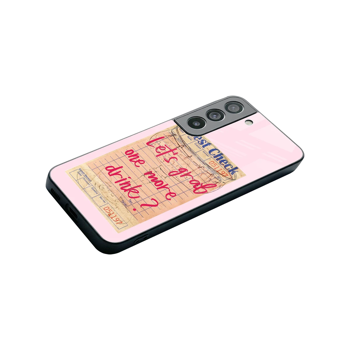 Last Call stylish phone case for samsung galaxy s22 | glossy glass and slim fit