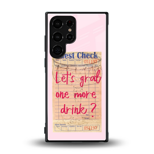 Last Call back phone cover | glass case for samsung galaxy s23 ultra