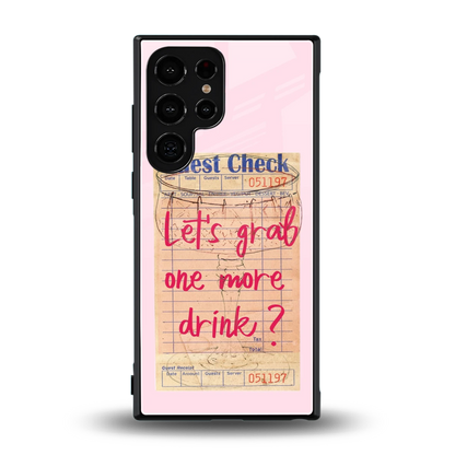 Last Call back phone cover | glass case for samsung galaxy s24 ultra