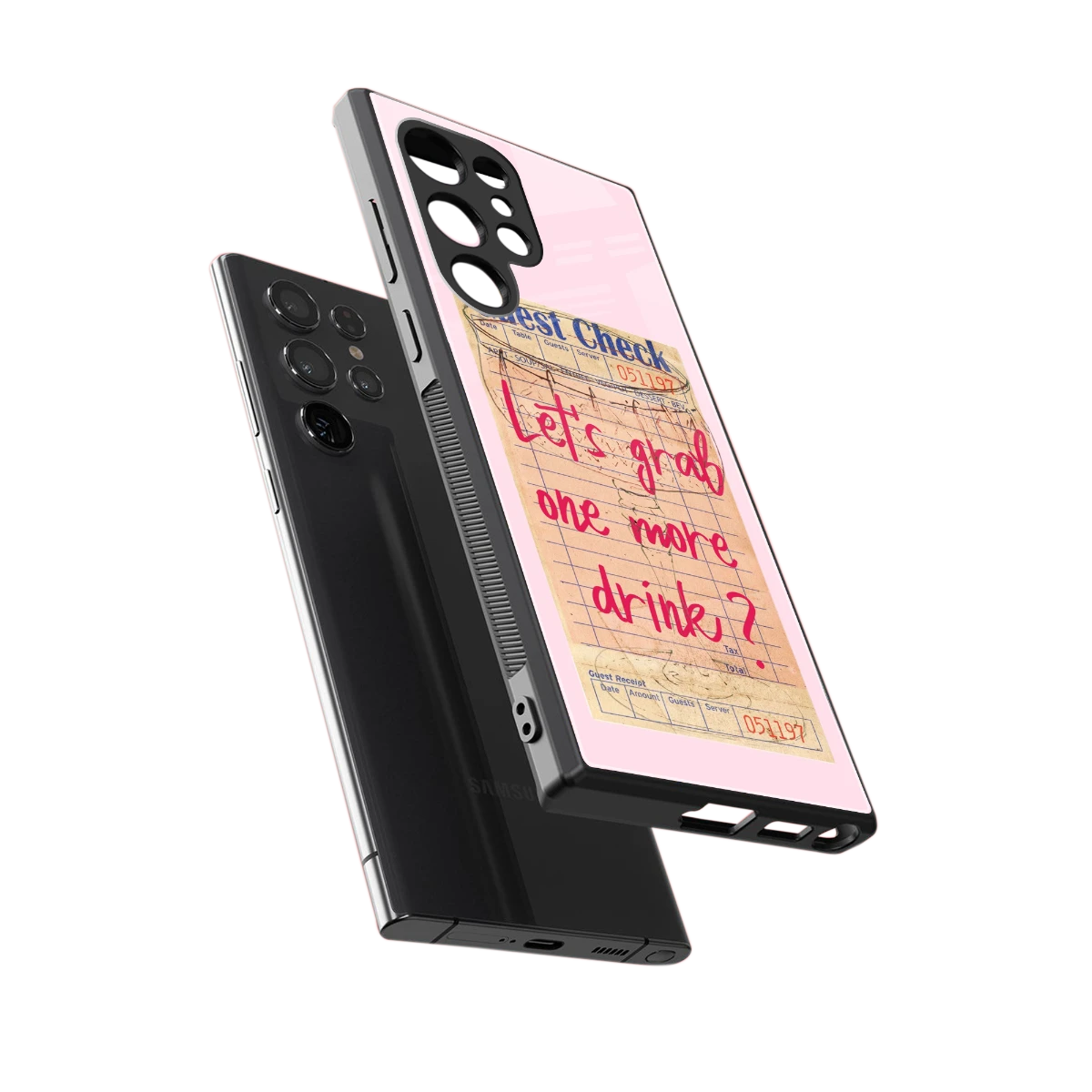 Last Call sleek samsung galaxy s23 ultra cover with tempered glass back and TPU edges