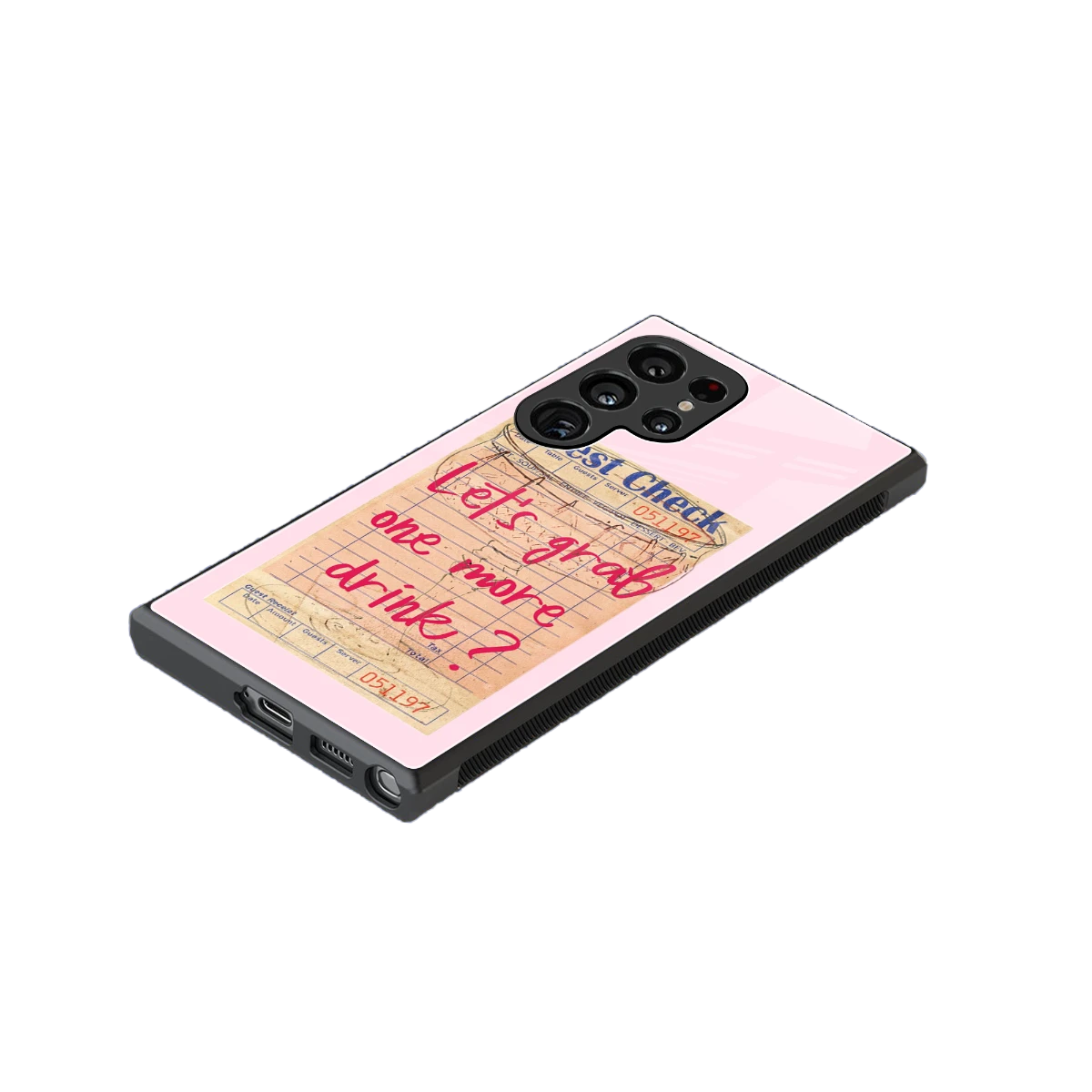 Last Call stylish phone case for samsung galaxy s24 ultra | glossy glass and slim fit