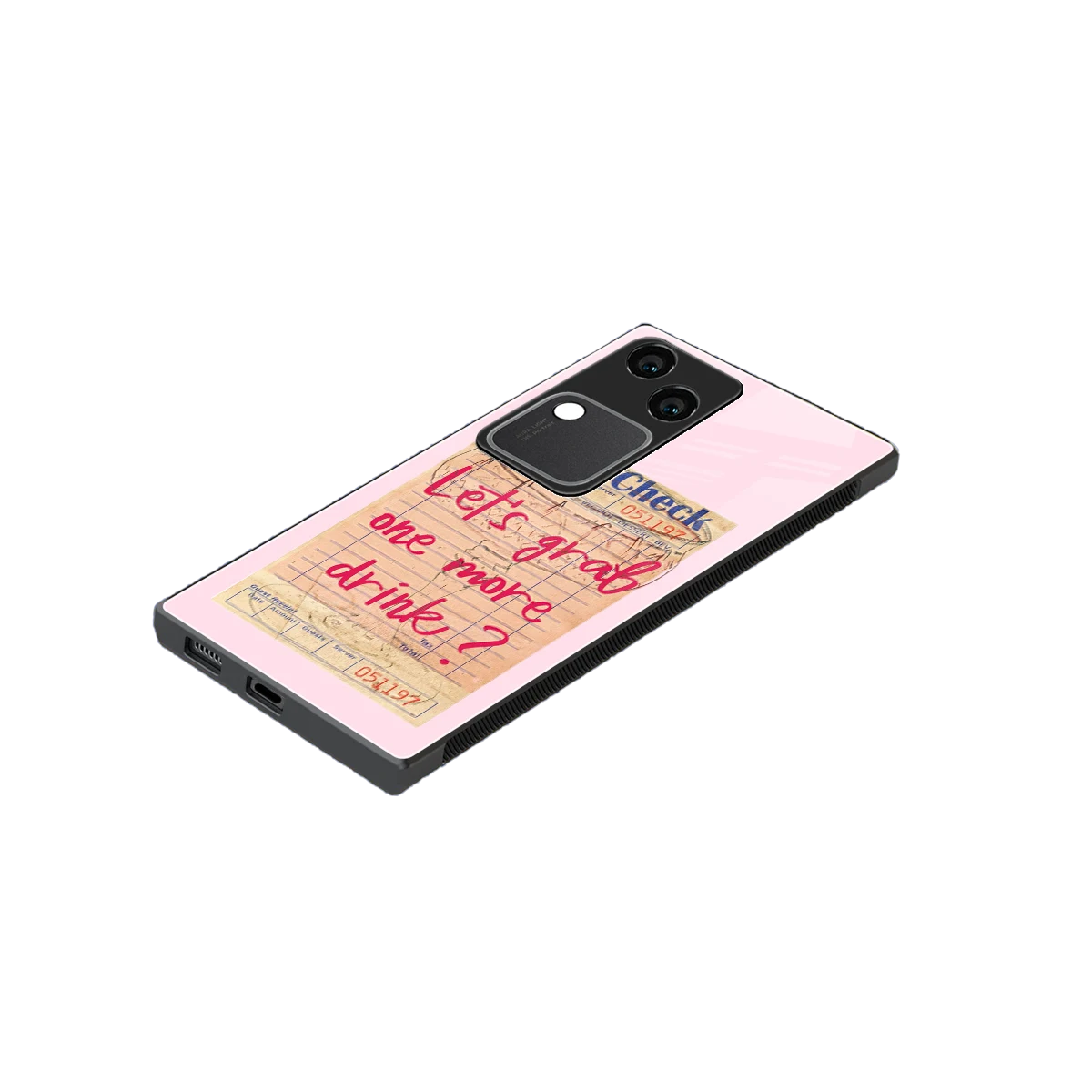 Last Call stylish phone case for vivo v30 | glossy glass and slim fit