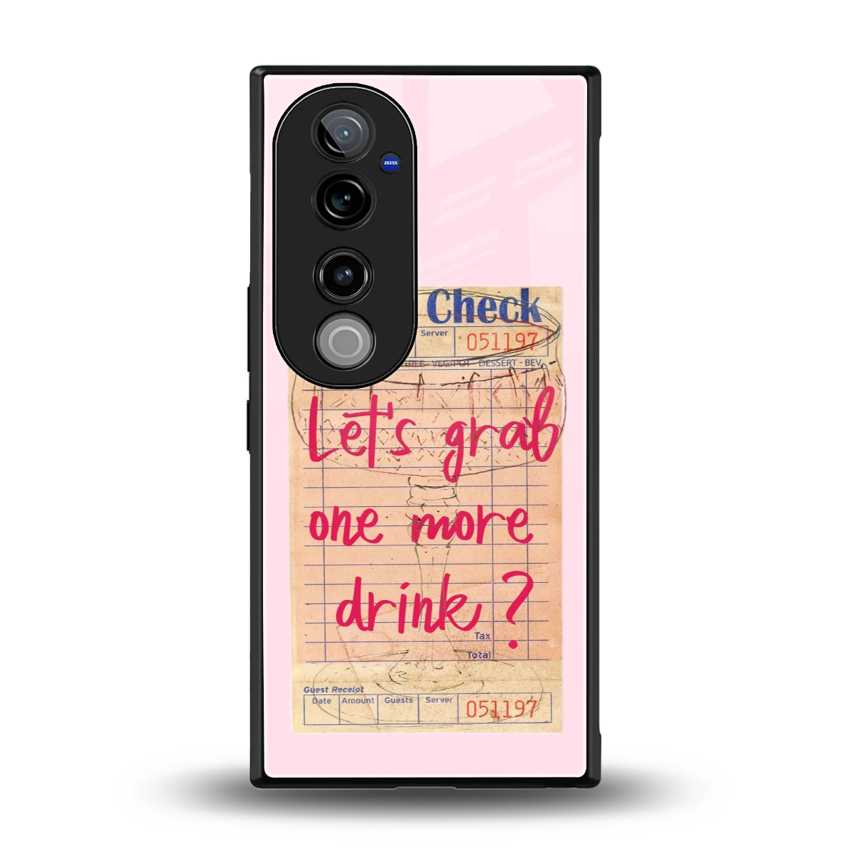 Last Call back phone cover | glass case for vivo v40 pro
