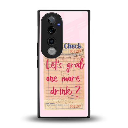 Last Call back phone cover | glass case for vivo v40 pro