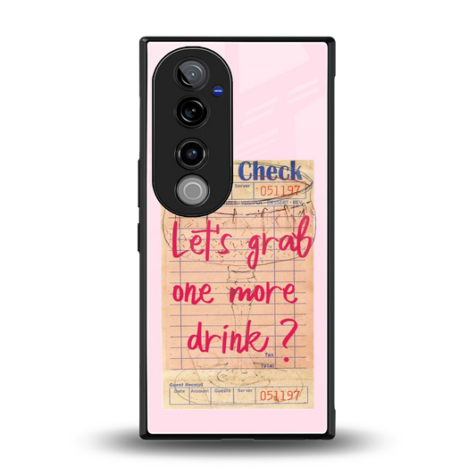 Last Call back phone cover | glass case for vivo v40 pro