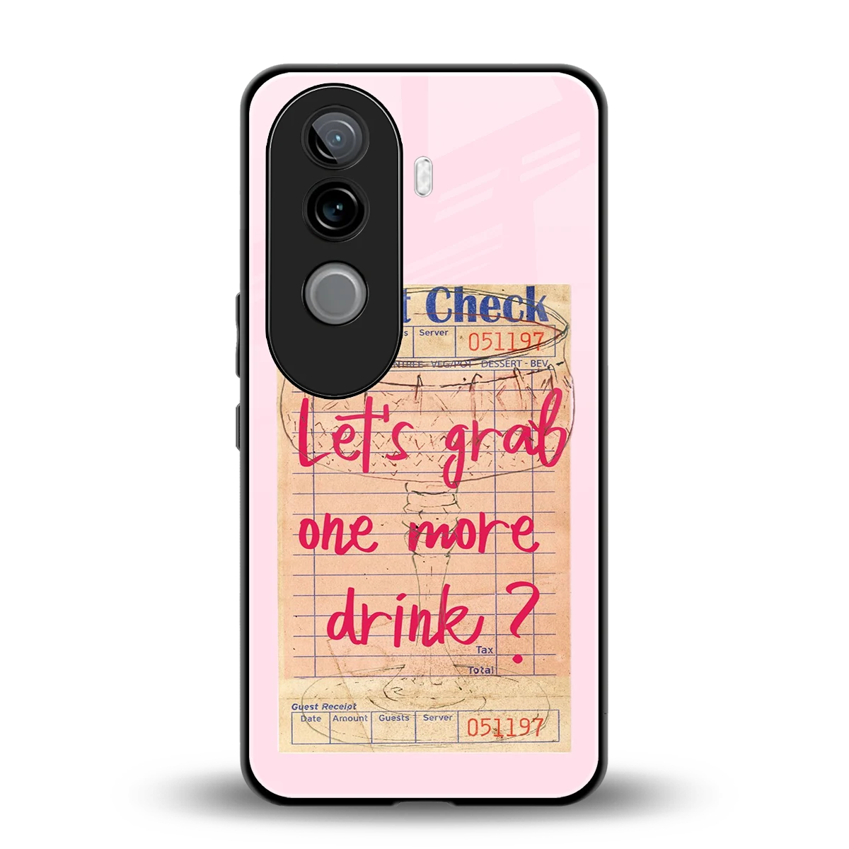 Last Call back phone cover | glass case for vivo v40e