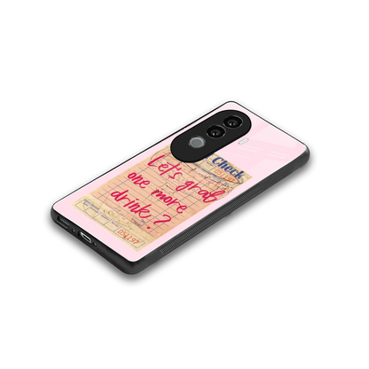 Last Call stylish phone case for vivo v40e | glossy glass and slim fit