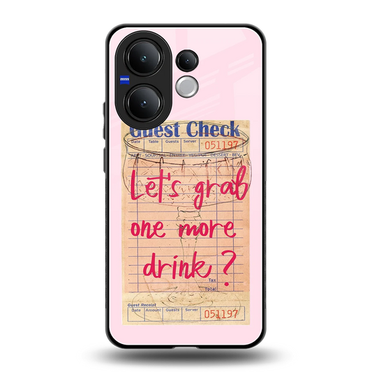 Last Call back phone cover | glass case for vivo v60