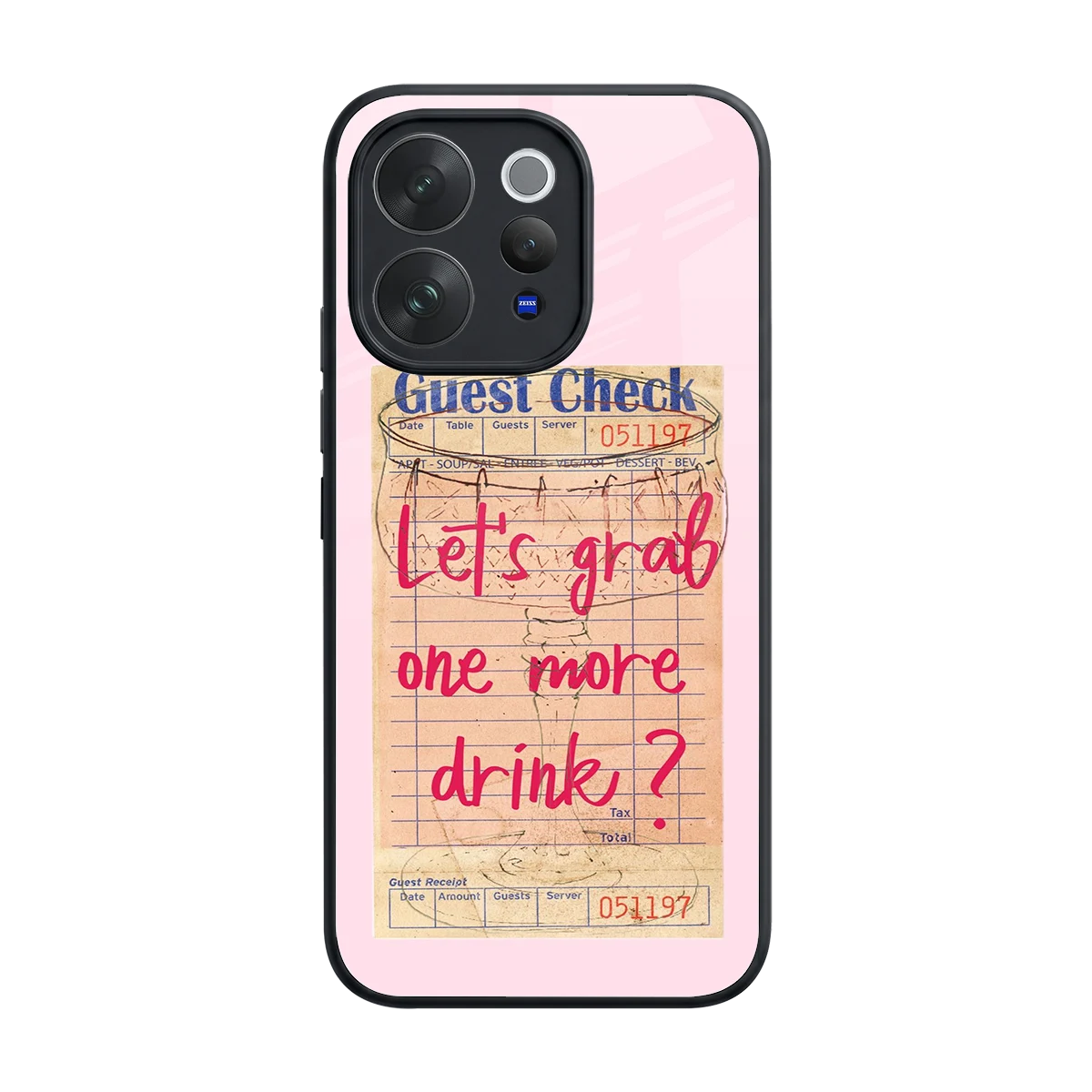 Last Call back phone cover | glass case for vivo v70