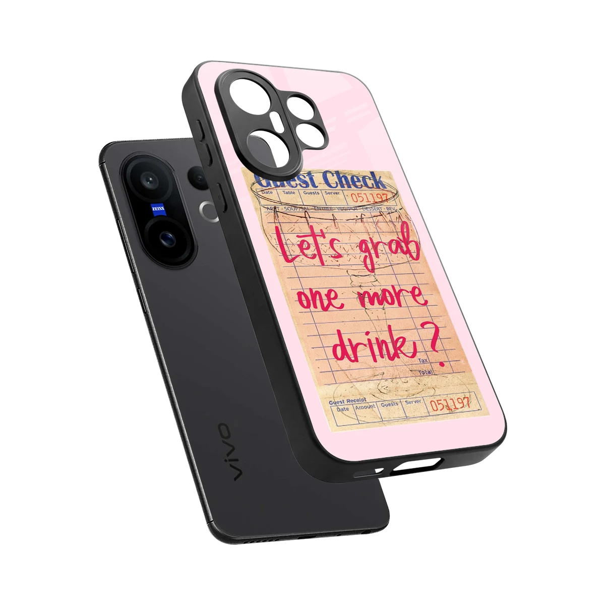 Last Call sleek vivo x200 fe cover with tempered glass back and TPU edges